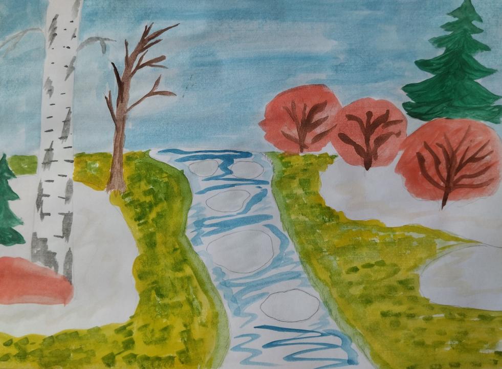 Весенний пейзаж